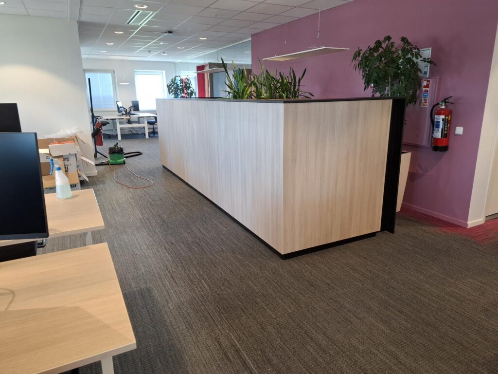 Welkomstbalie kantoor